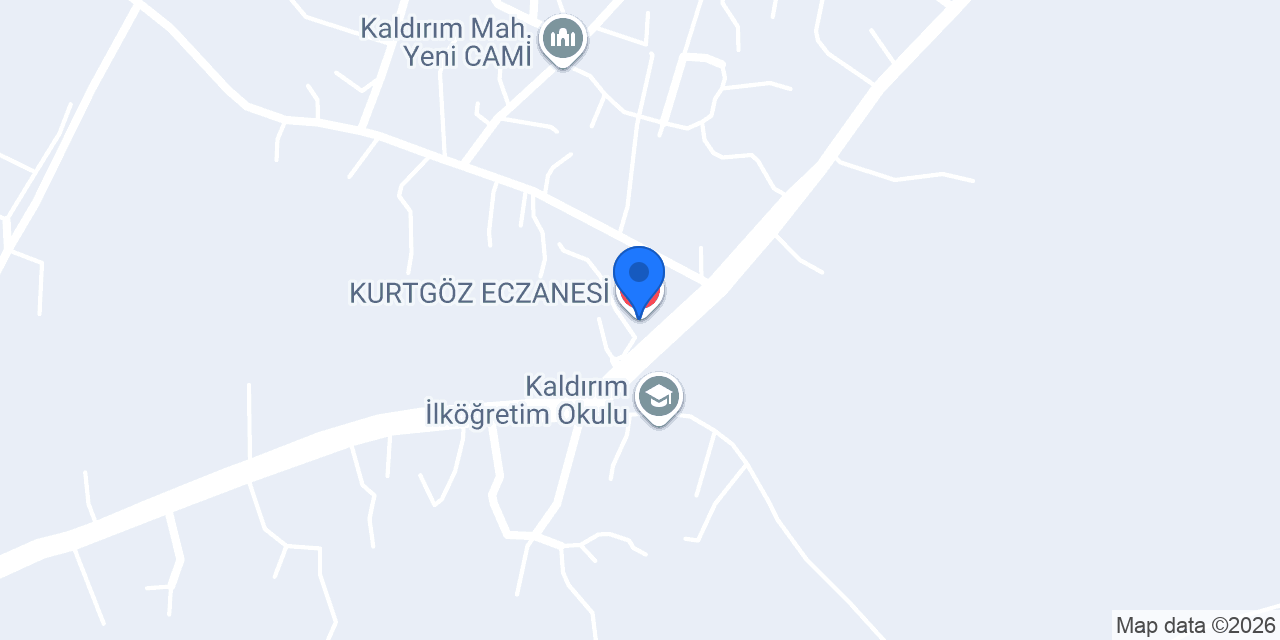 KURTGÖZ ECZANESİ konumu