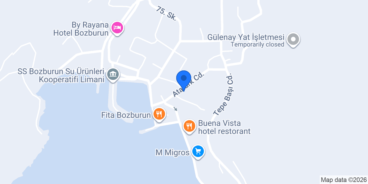 Karia patisserie konumu