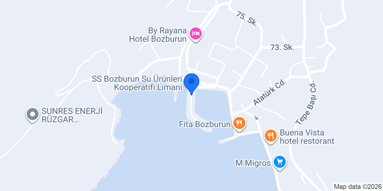 BOZBURUN BALIKÇI KAHVESİ konumu