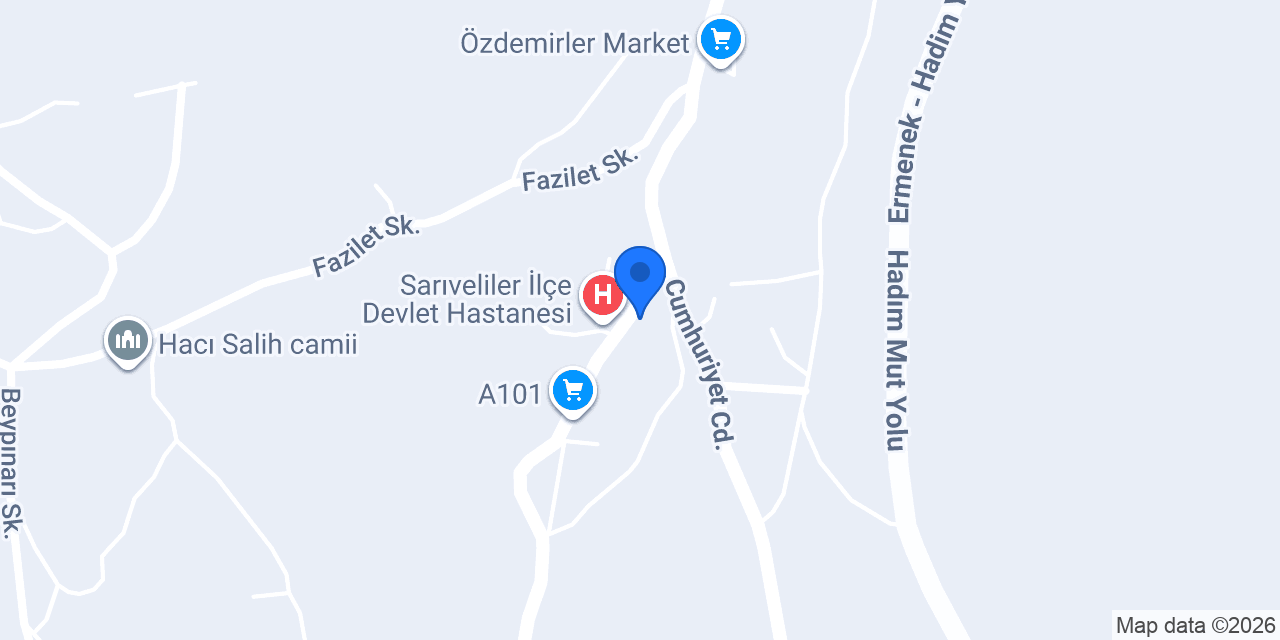 Cafer Eczanesi konumu
