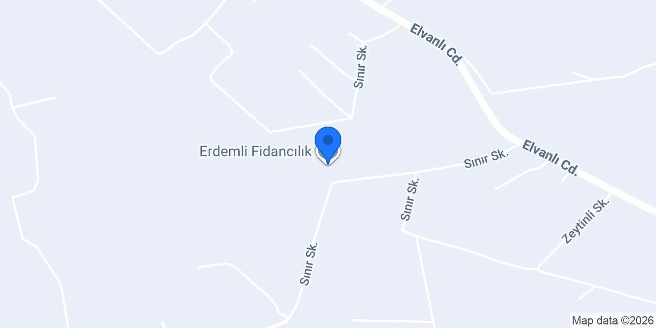 Erdemli Fidancılık konumu