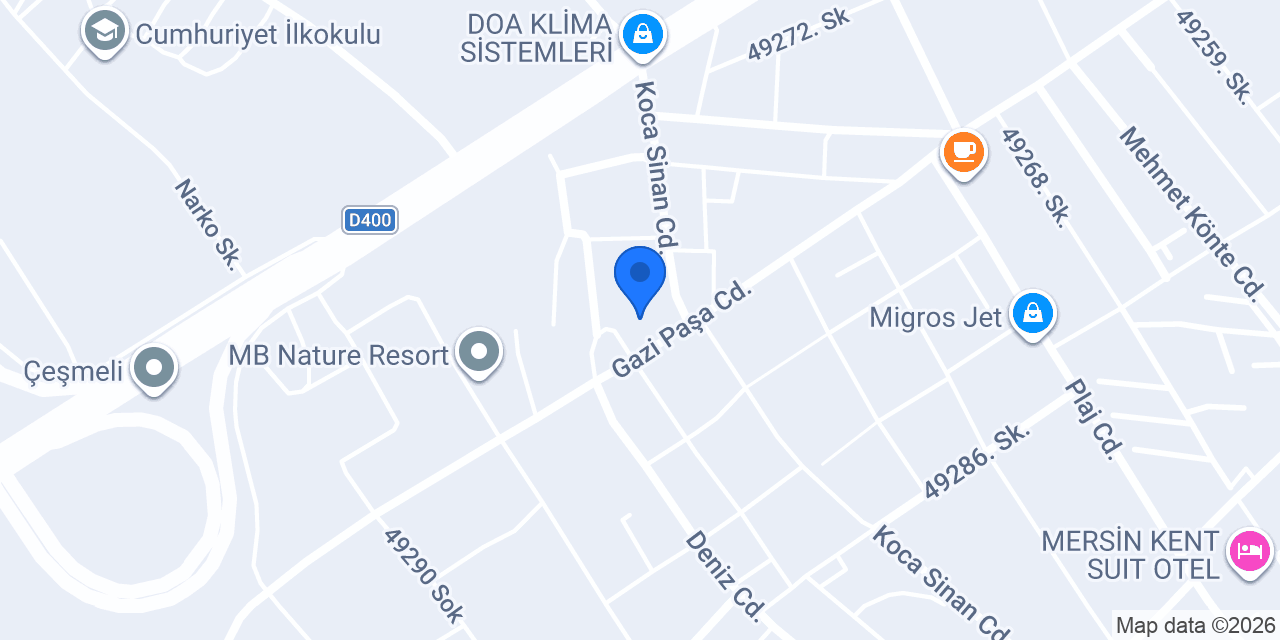 TECE SAĞLIK KABİNİ konumu
