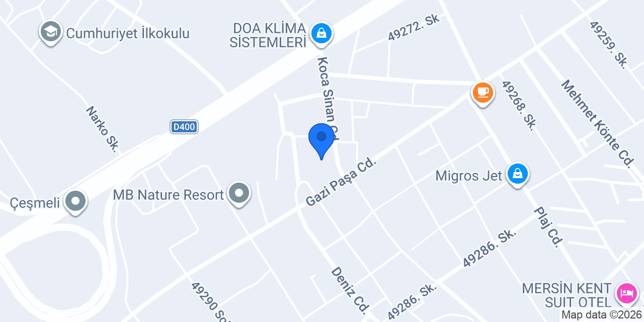 Tecem Veteriner Kliniği konumu