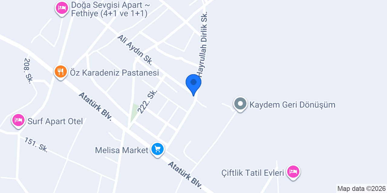 Refika Güzellik Salonu konumu