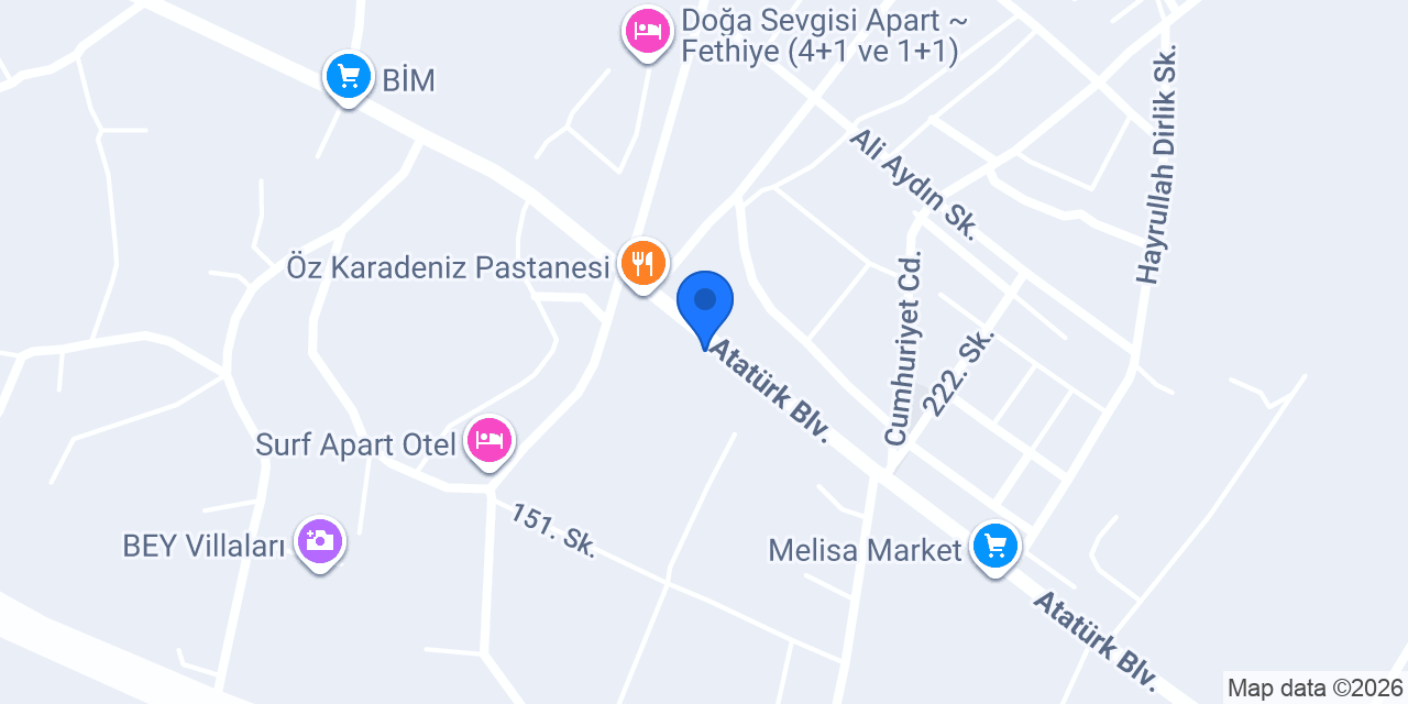 Ekomini Çiftlik Market konumu