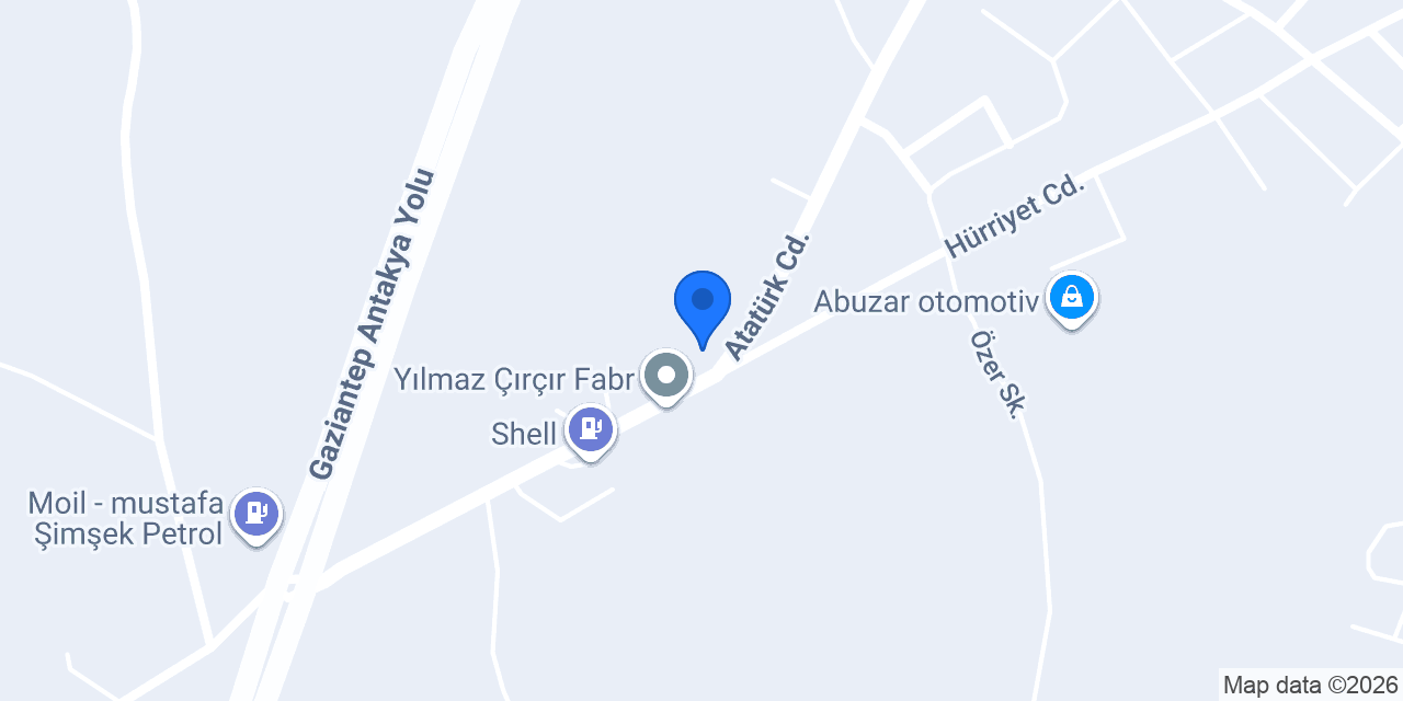 Çebişli Zeytinyağı Fabr. konumu