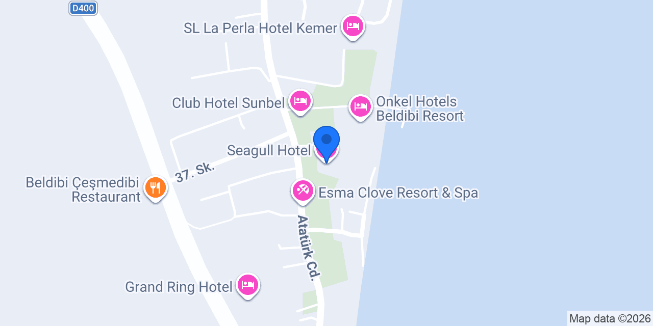 Seagull Hotel konumu