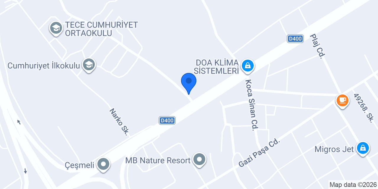 ASMER MOBİLYA konumu