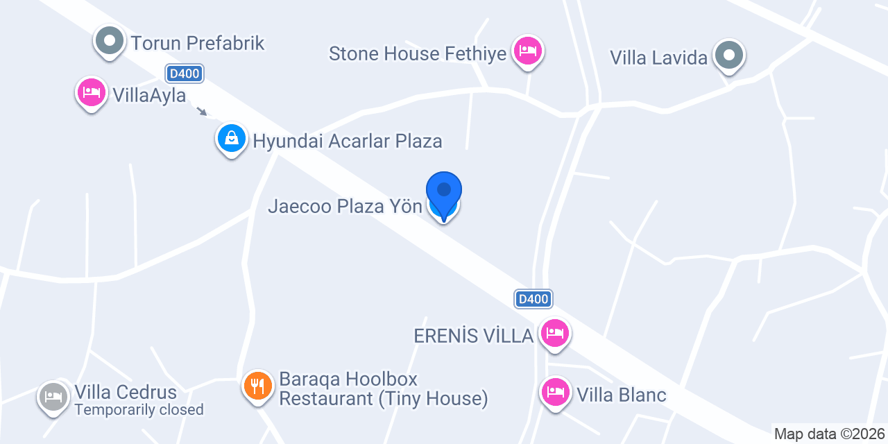 Jaecoo Plaza Yön konumu