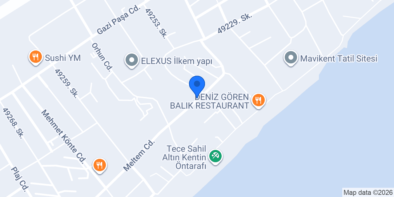 Aliza fırın konumu