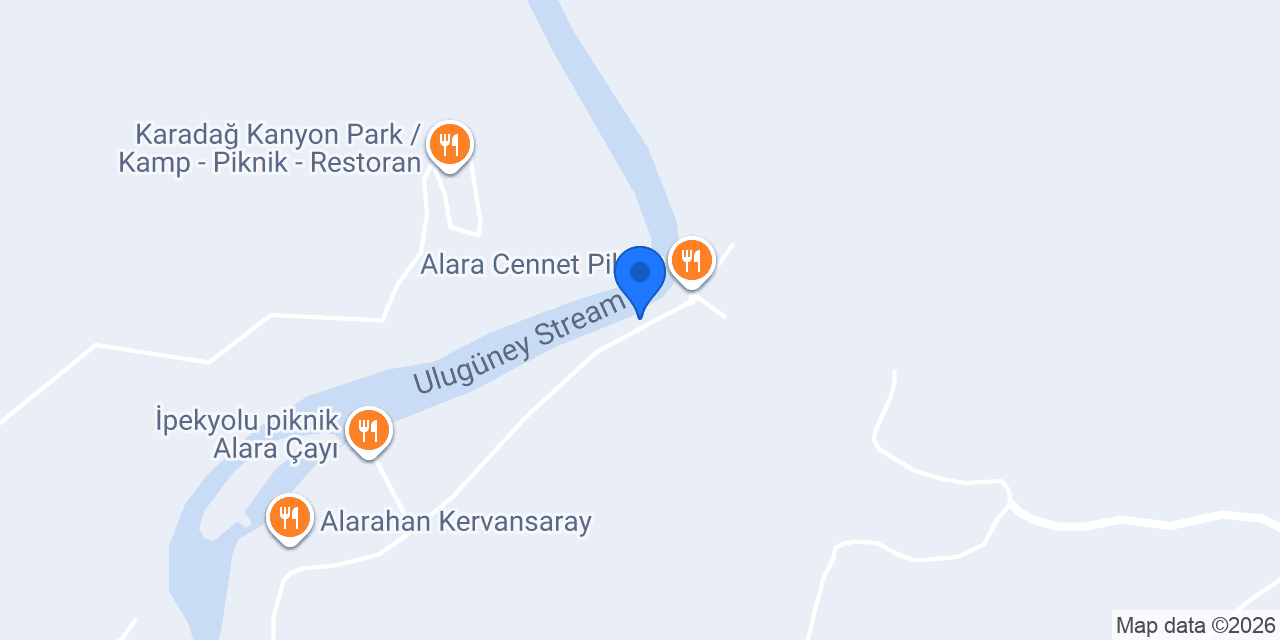 Alaraçayı Kale Piknik konumu