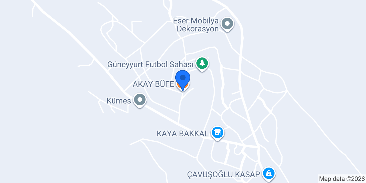 AKAY BÜFE konumu