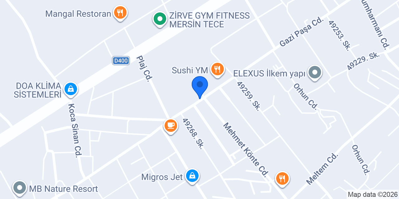 Özel Yaşam Sağlık Kabini konumu