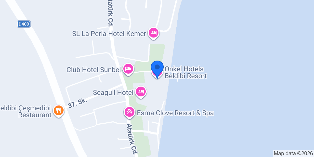 Onkel Hotels Beldibi Resort konumu