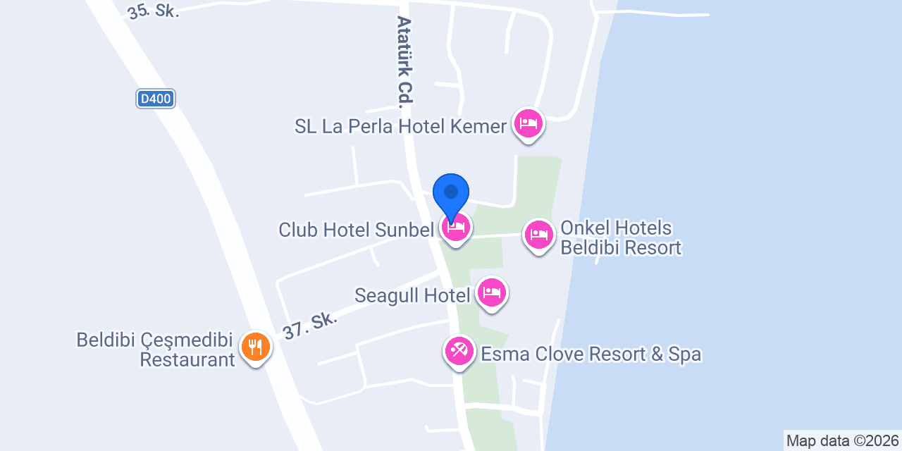 Mavi teras Cafe&bar konumu