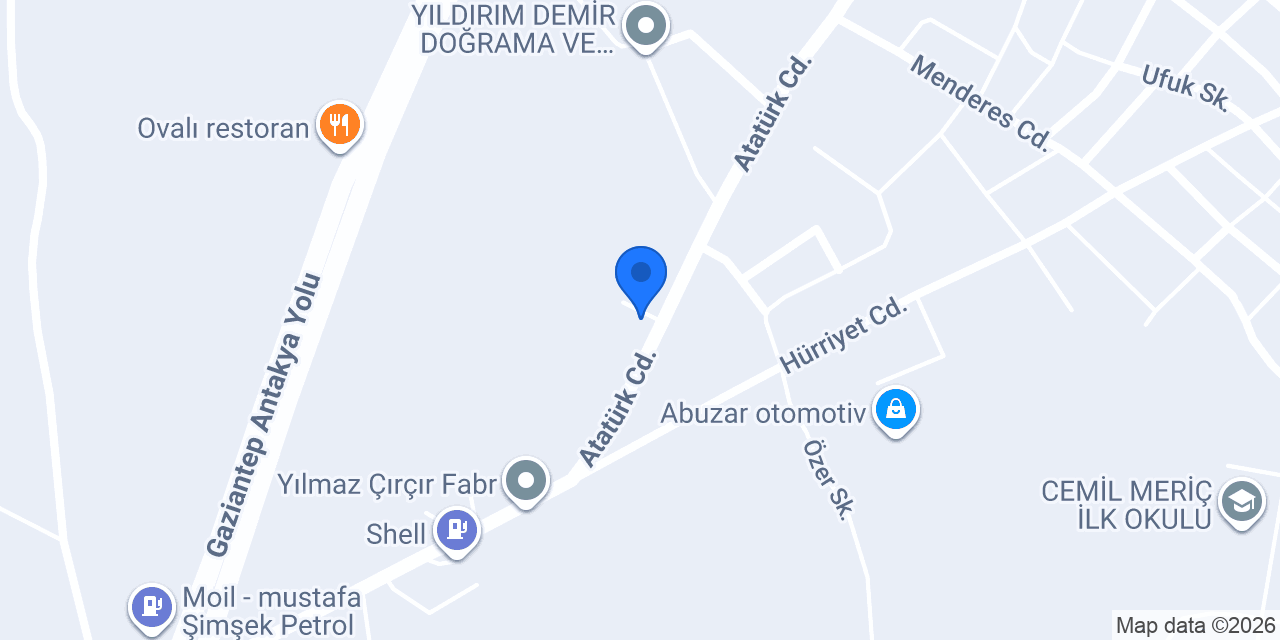 Demircioğulları Zeytinyağı Fabr. konumu