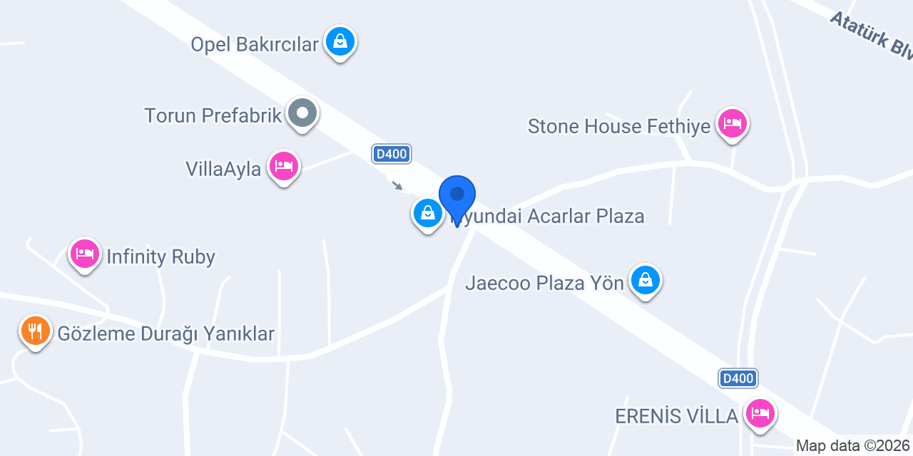 Dalaman Acarlar konumu