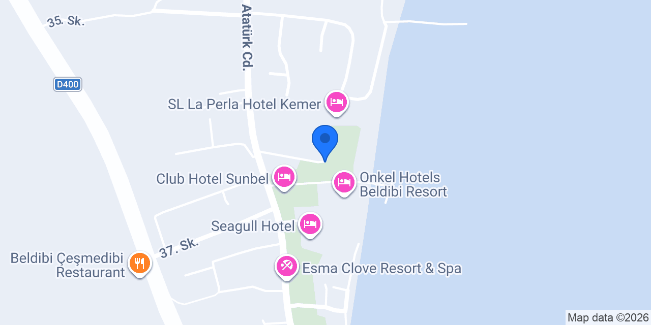 Club Marakesh Beach Hotel konumu