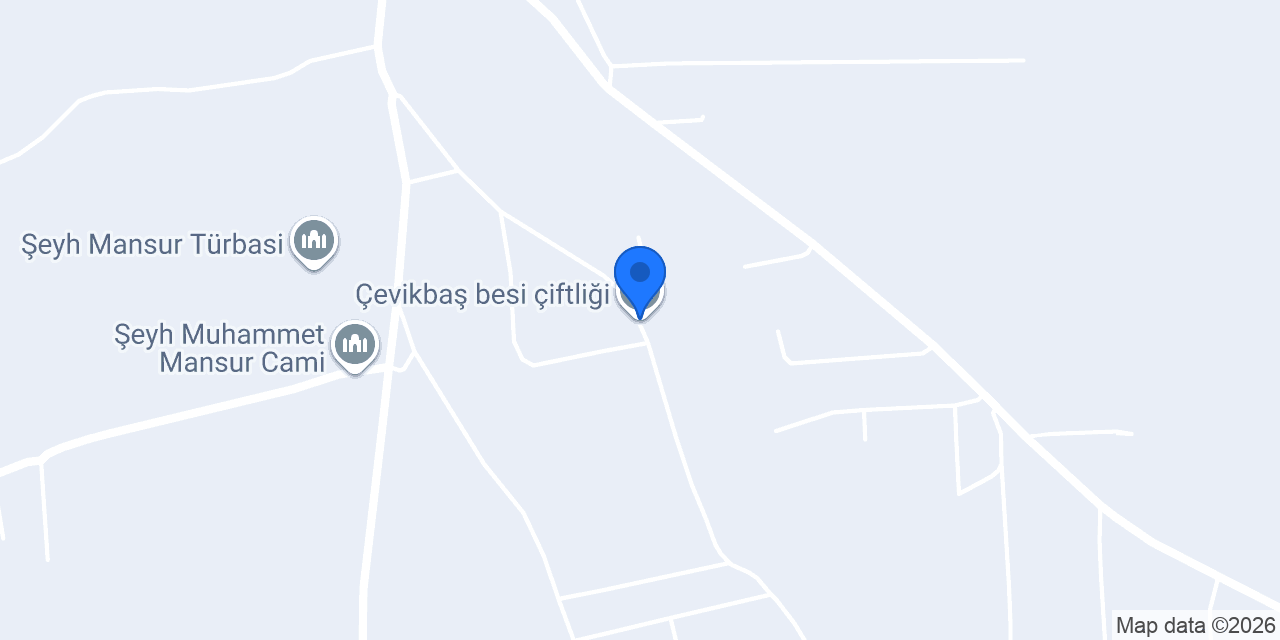 Çevikbaş besi çiftliği konumu