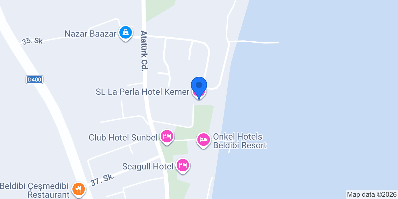 SL La Perla Hotel Kemer konumu