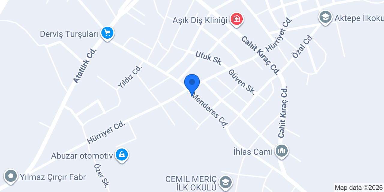 Gedik Elektrik konumu