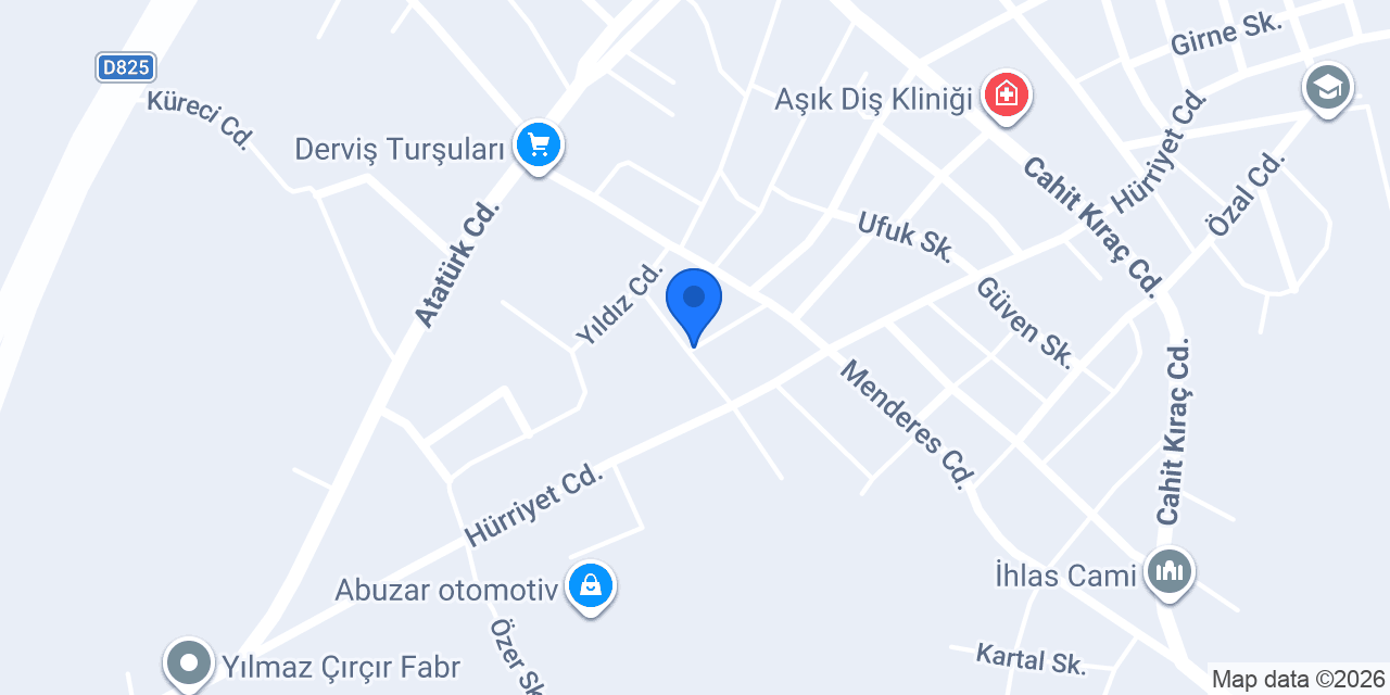 HATA Aktif konumu
