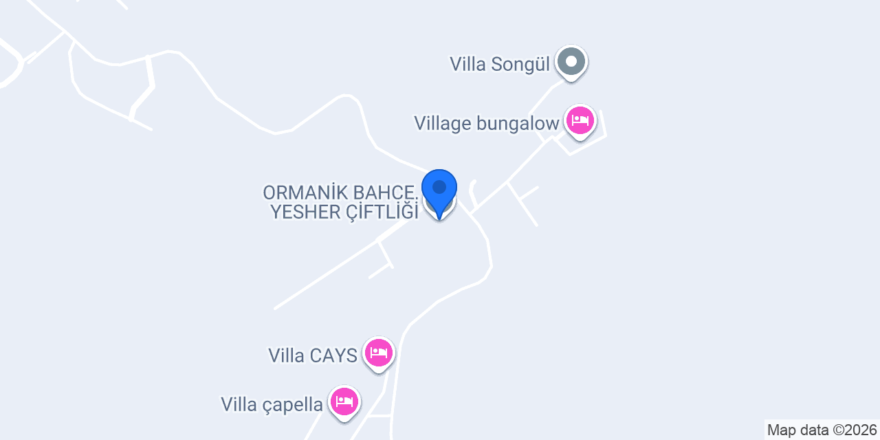 ORMANİK BAHÇE, YESHER ÇİFTLİĞİ konumu