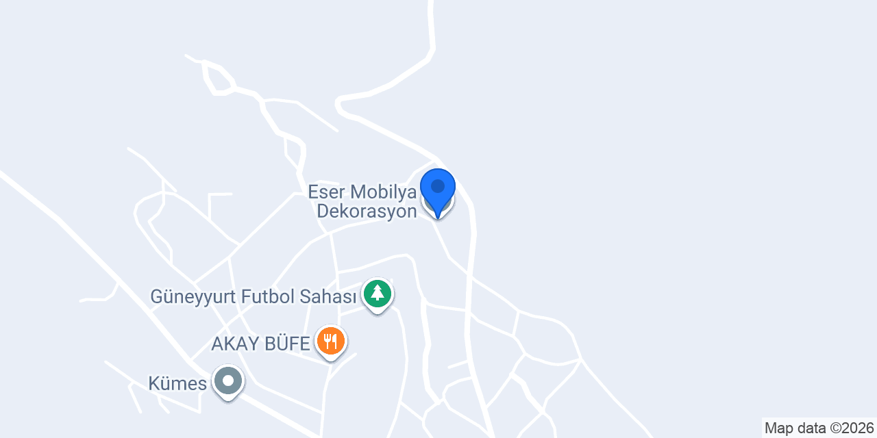 Eser Mobilya Dekorasyon konumu