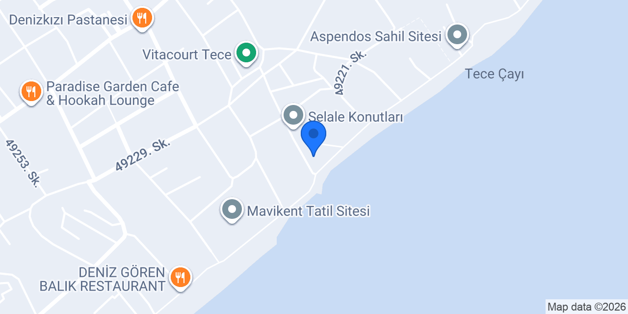 Şelale market konumu