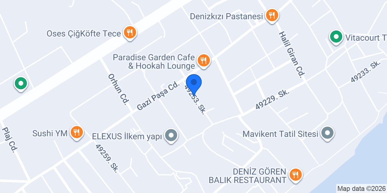 Tece Kuaför Ayten konumu