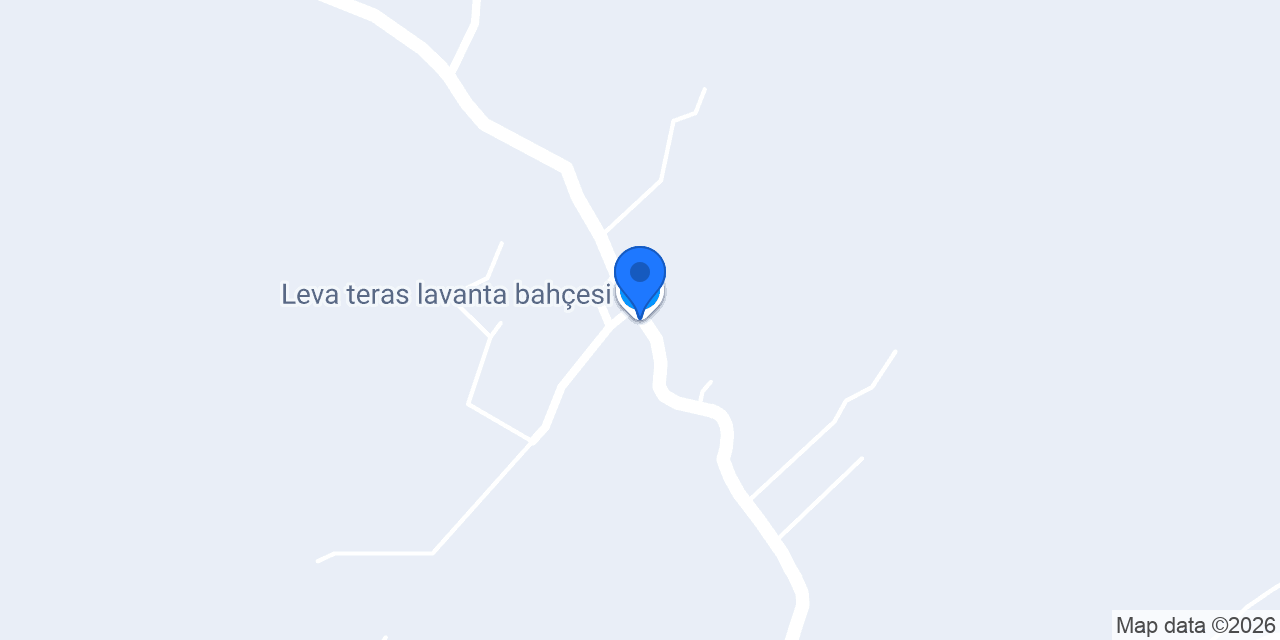 Leva teras lavanta bahçesi konumu