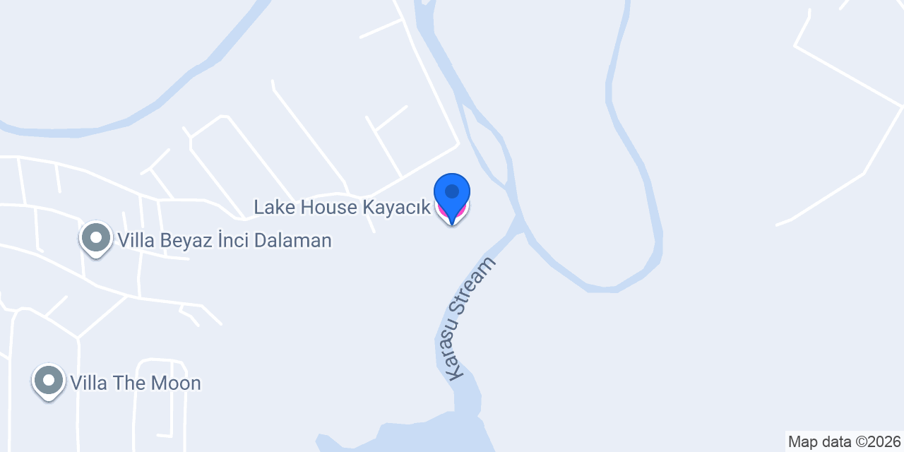 Lake House Kayacık konumu