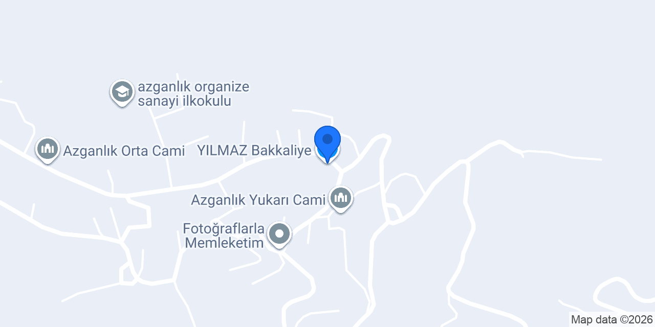 YILMAZ Bakkaliye konumu