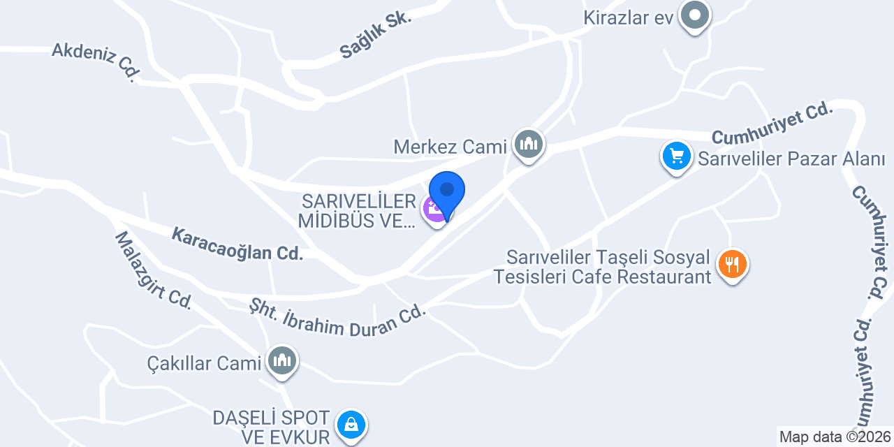 Merkez Lokantası konumu