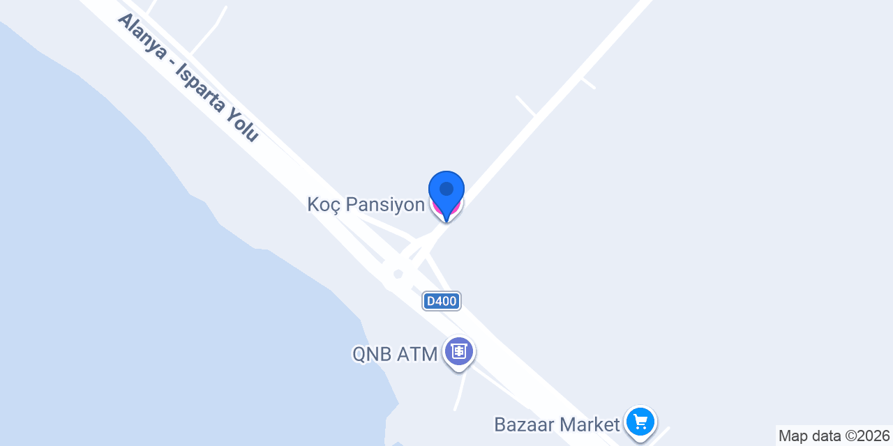 Koç Pansiyon konumu