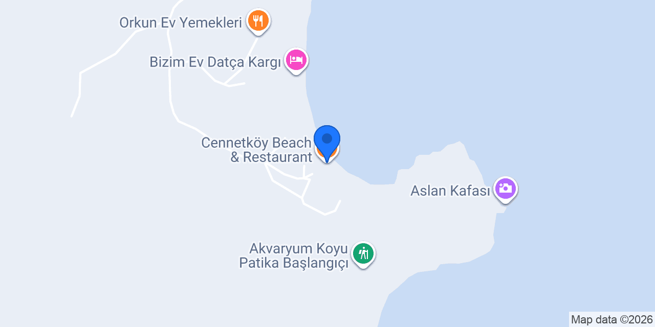 Cennetköy Beach & Restaurant konumu