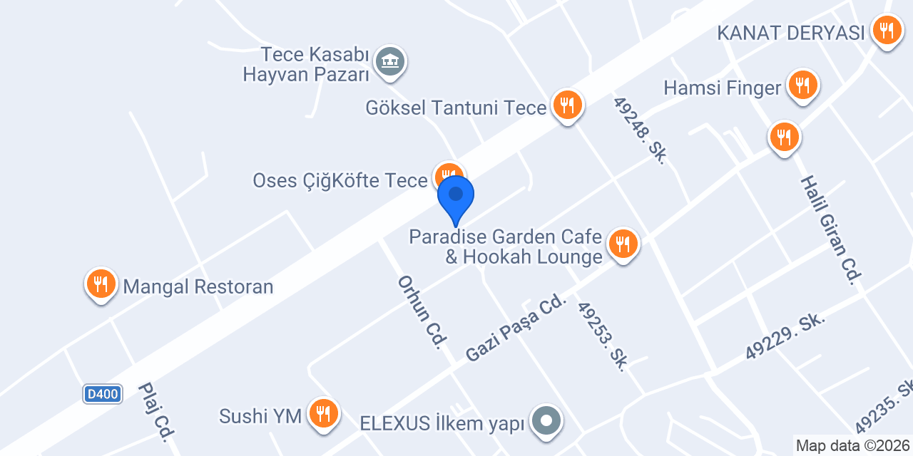 Mekart yapı inşaat konumu