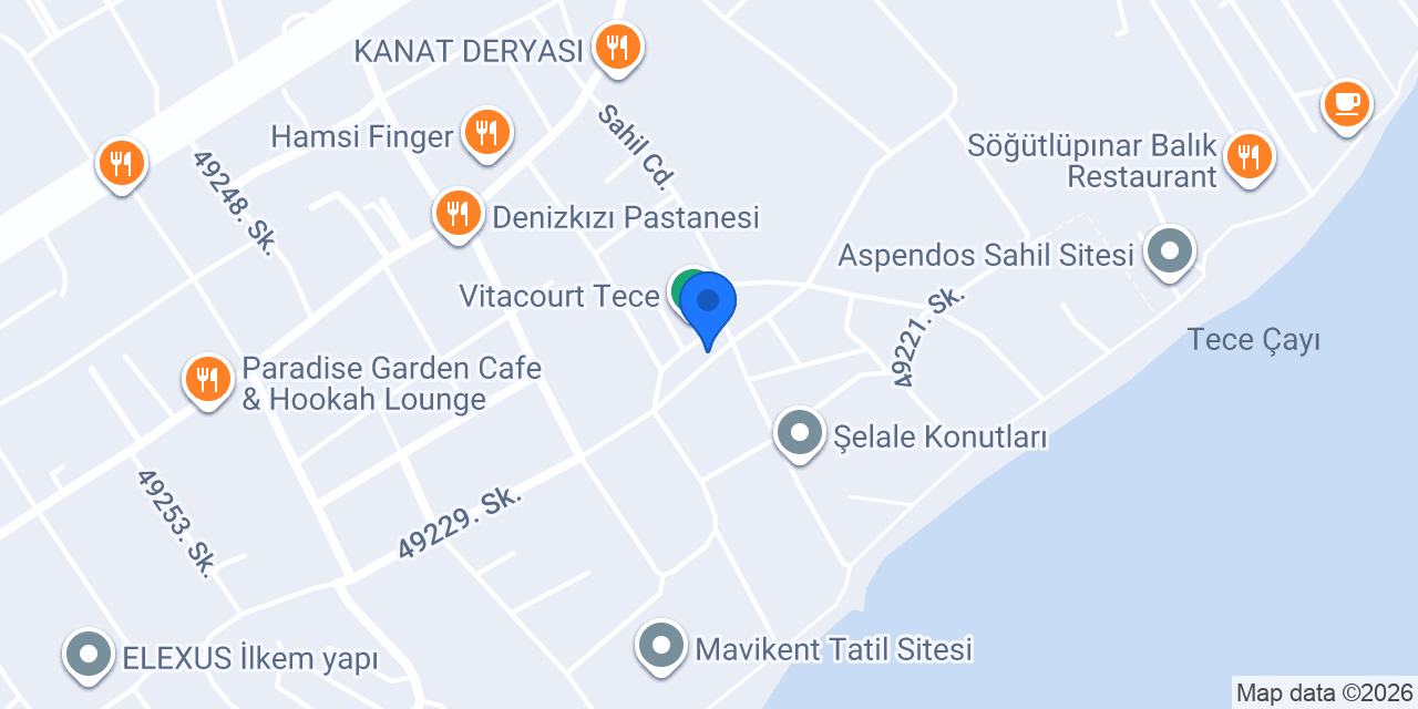 Napoli pizza tece konumu