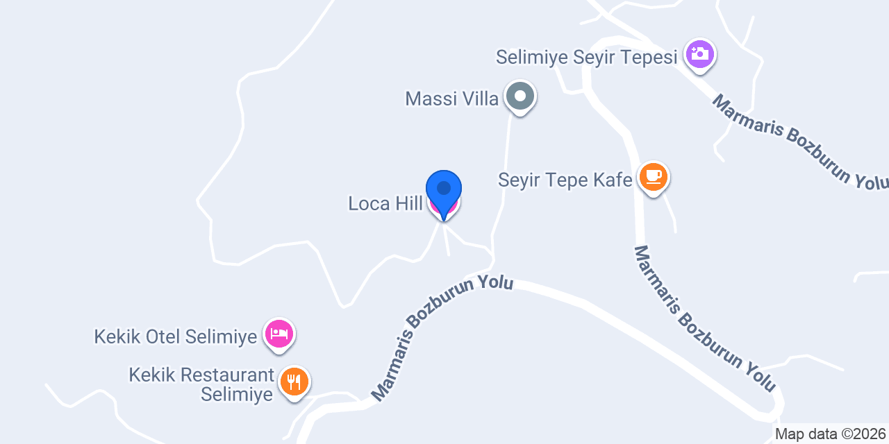 Loca Hill konumu