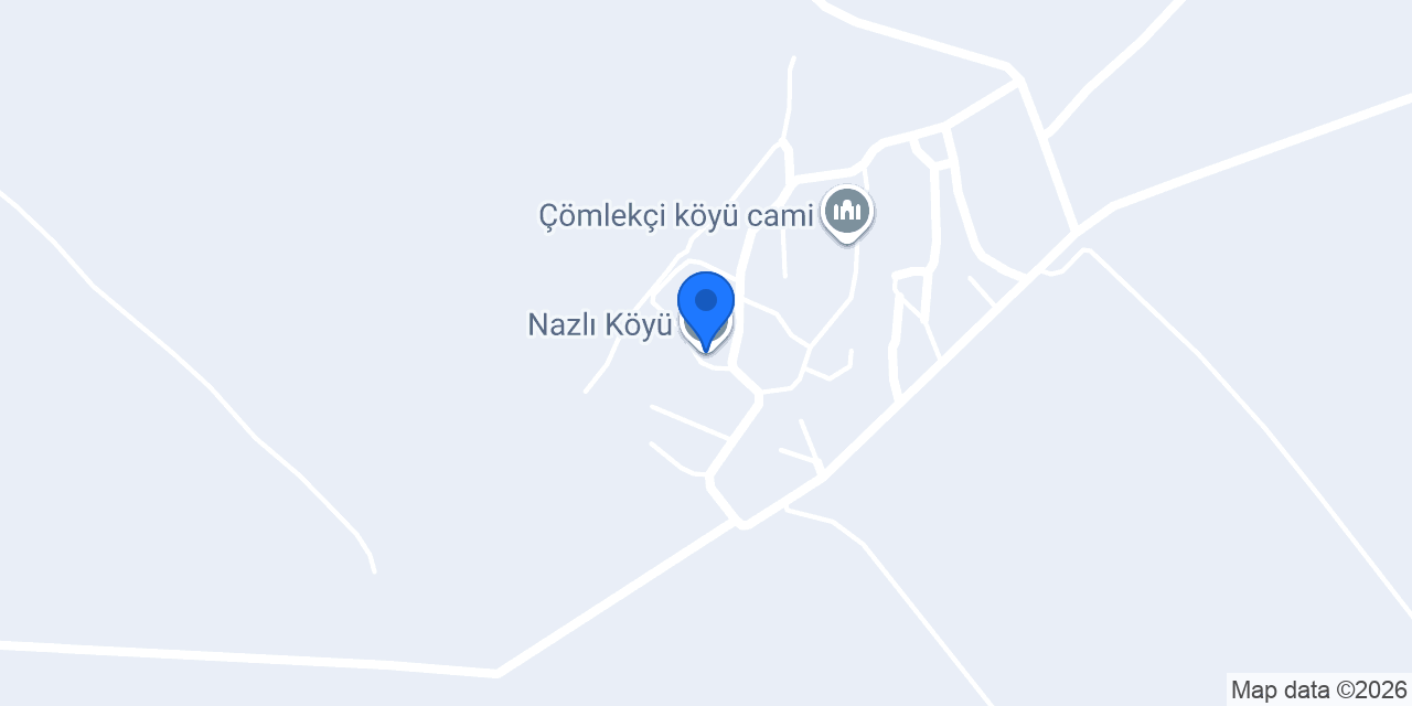 Nazlı Köyü konumu