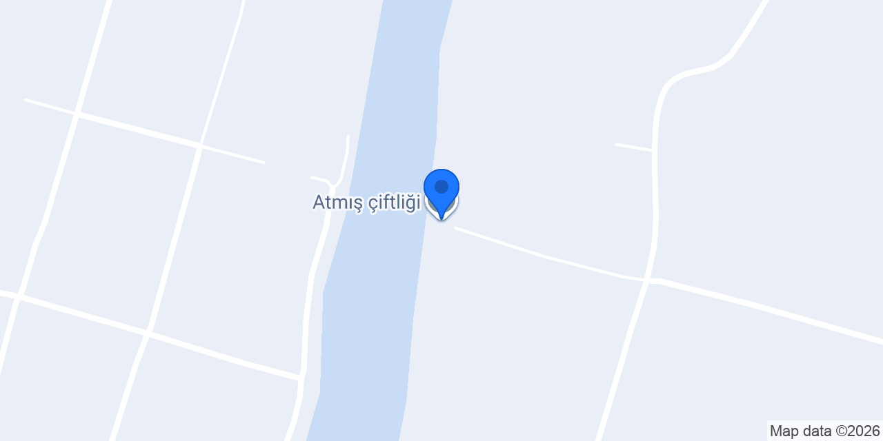 Atmış çiftliği konumu