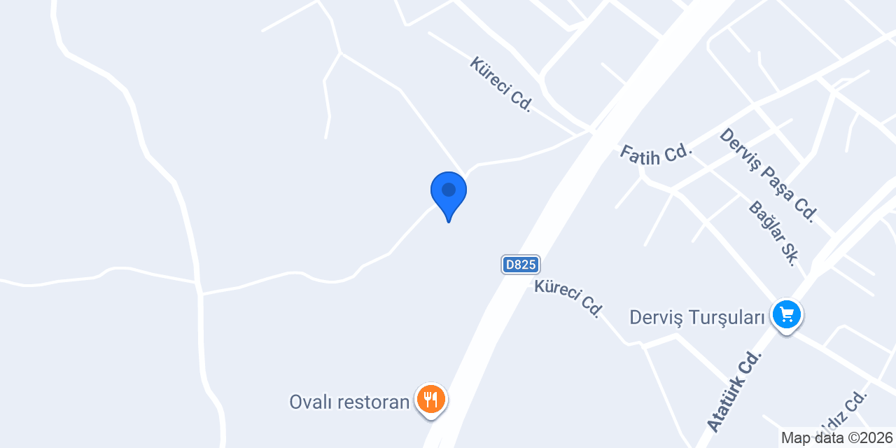 Küreci Kursu konumu