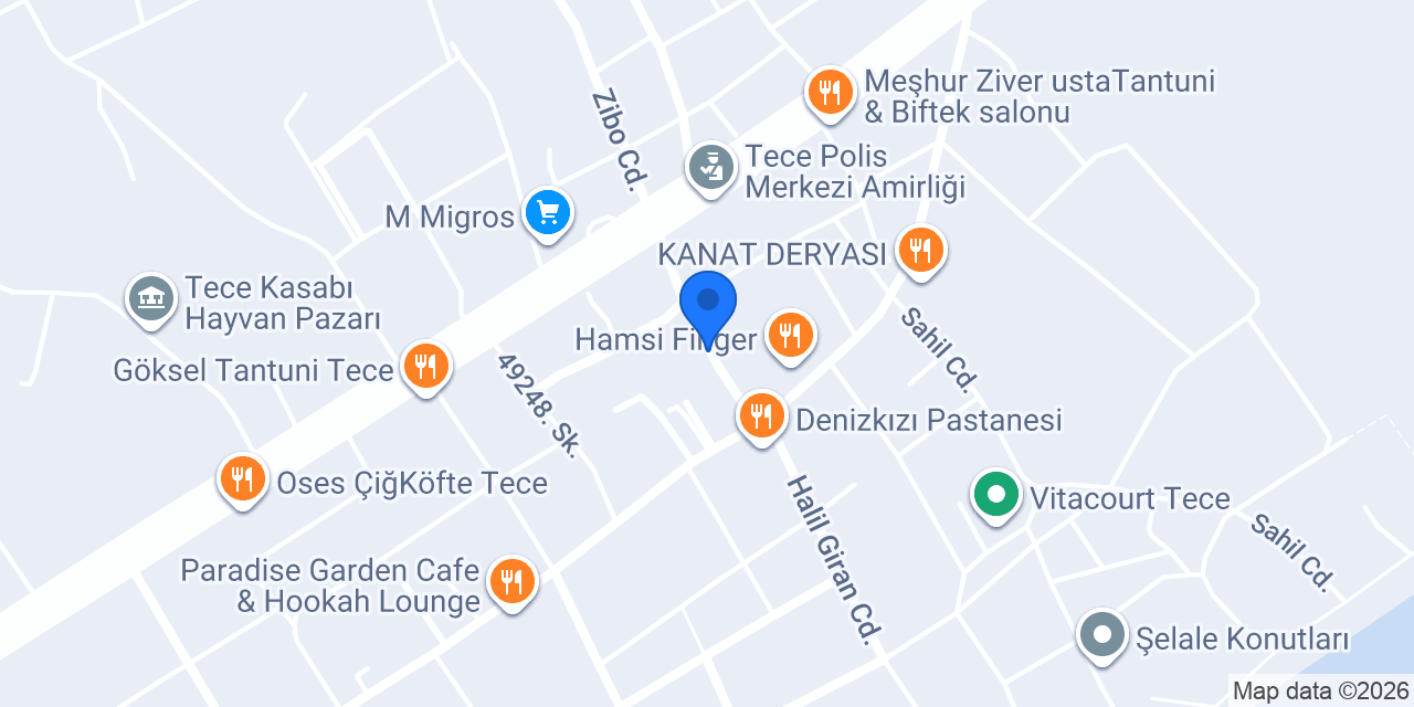 Asia Döner konumu