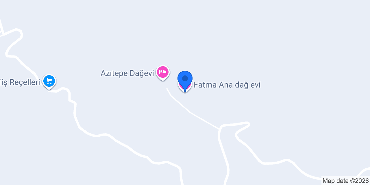 Fatma Ana dağ evi konumu