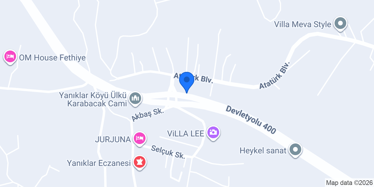 Mestane Çiçekçilik konumu