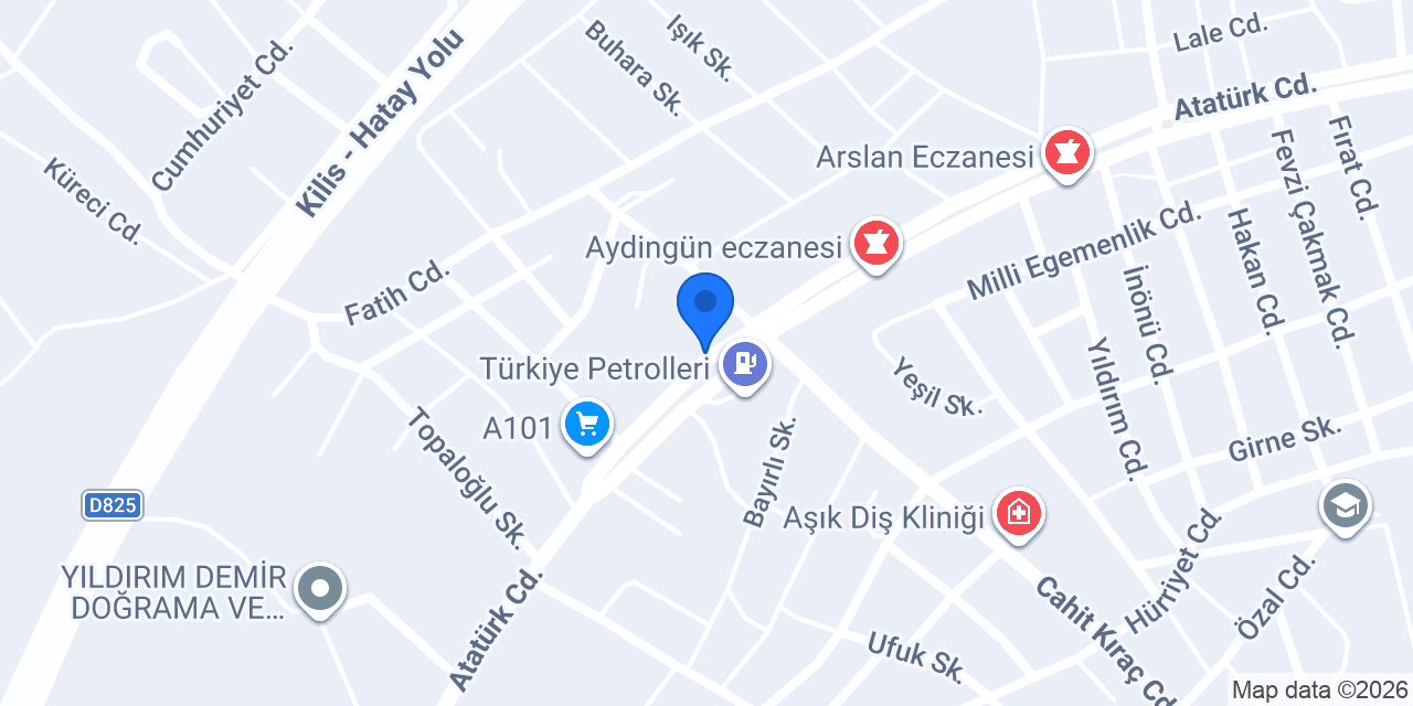 Elif Mobilya Çolak Ticaret konumu