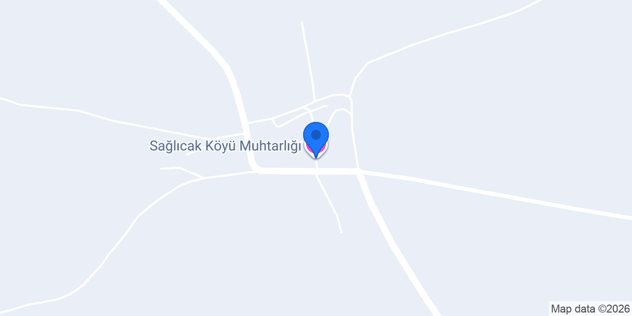 Sağlıcak Köyü Muhtarlığı konumu
