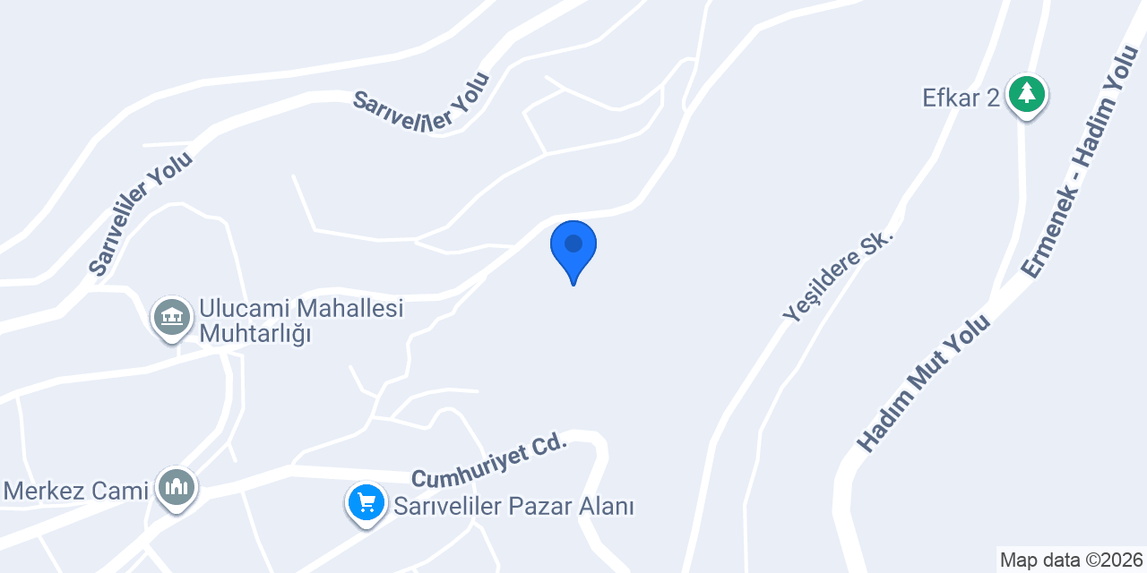 Kafes emlak konumu