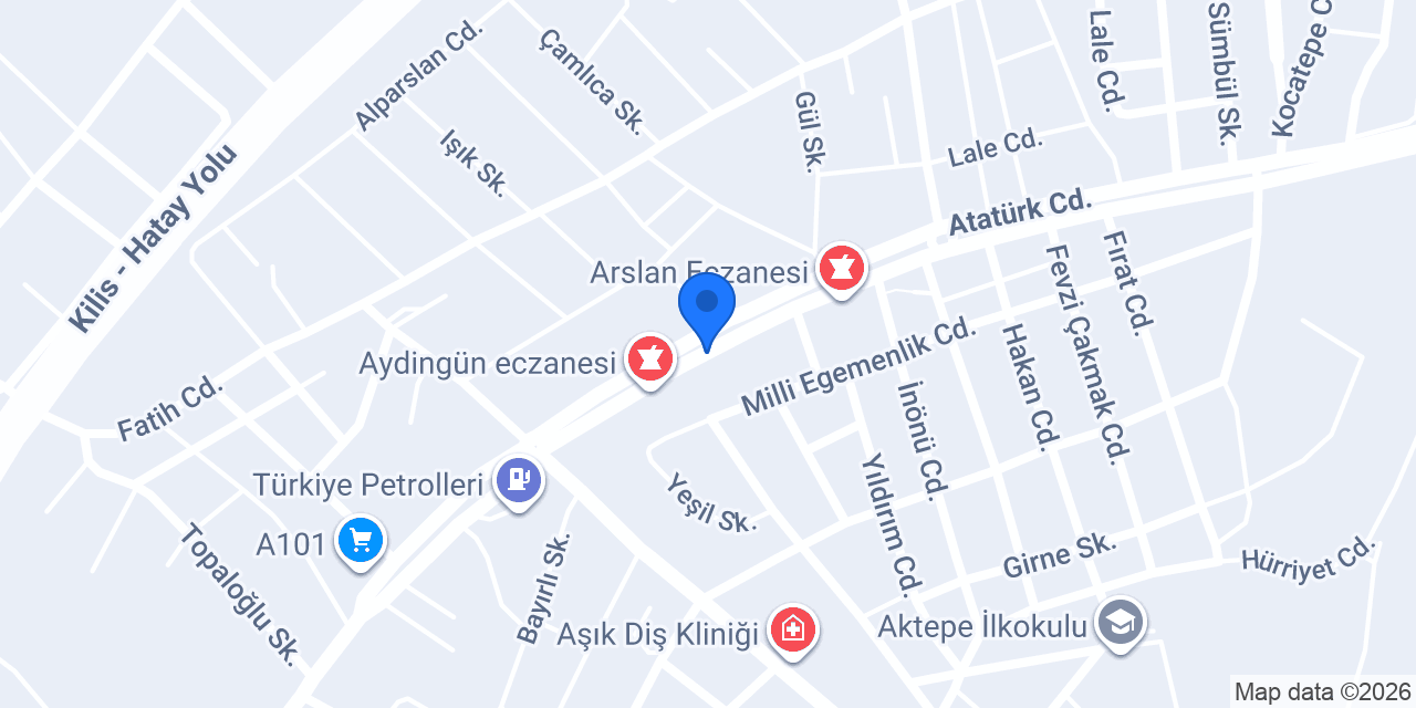 NUR OPTİK konumu