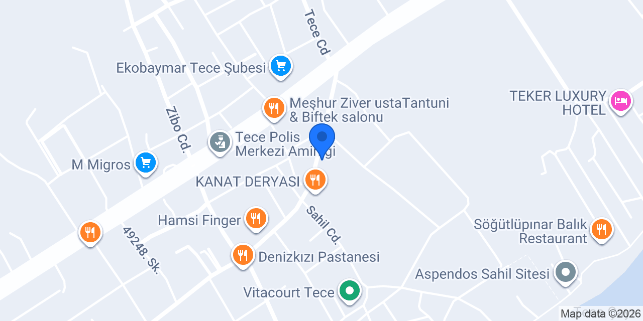 Hatay Şef Döner konumu